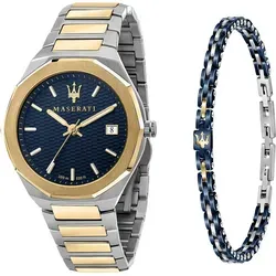MASERATI MASERATI WATCHES R8853142009 Herrenarmbanduhr Set mit Schmuckarmband