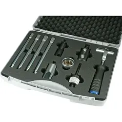 Sanitär-Endmontage-Koffer Profi Airfit, 10-teilig - Schraubenschlüssel-Set für professionelle Sanitärmontagen, inklusive 10 hochwertigen Werkzeugen für effizientes Arbeiten und optimale Ergebnisse.