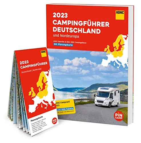 ADAC Campingführer Deutschland/Nordeuropa 2023 mit Campcard