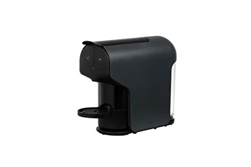 Delta Q – Kaffeemaschine für Kapseln Delta Q Quick schwarz – für heiße Getränke und Kaffee – einfach und praktisch – elegantes Design – einfach zu bedienen – Leistung 1200 W – Abmessungen 116 x 257 x