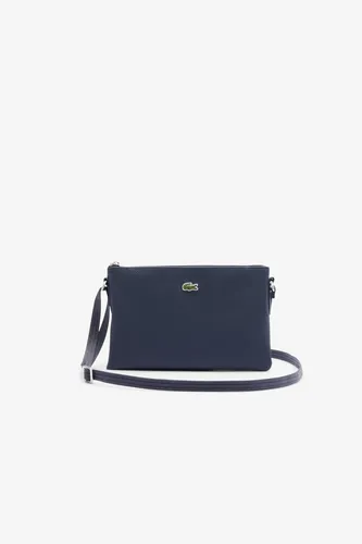 LACOSTE Damen Umhängetasche - L1212 Core Essentials Crossover Bag - Handtaschen mit praktischem Reißverschluss und abnehmbarem, verstellbarem Schulterriemen. Stilvolles Design mit typischem Krokodil-Logo, ideal für den Alltag.