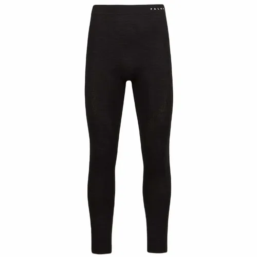 FALKE Herren Baselayer-Hose Wool-Tech Long M - Schnelltrocknend & Warm - Funktionsunterwäsche aus mulesingfreier Wolle für optimale Körpertemperatur und Bewegungsfreiheit bei kalten Temperaturen. Ideal für Sportarten wie Laufen und Skifahren.