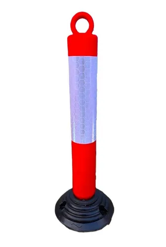 BruKa FLEXXY Absperrpfosten mit Kette – Flexibel und Robust - Der flexible BruKa FLEXXY Absperrpfosten ist ideal für alle Flächen. Er richtet sich nach dem Überfahren selbstständig auf und ist perfekt für den gewerblichen Einsatz. Witterungsbeständig und mit hoher Sichtbarkeit dank Reflektoren.