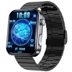 Produktbild INF Smartwatch – Schwarzes Bamboo Edition-Armband mit umfassender Gesundheitsüberwachung