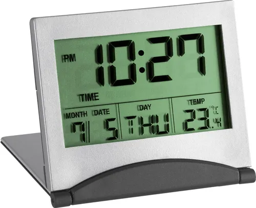 TFA 98.1054 Wecker in silber von TFA Dostmann