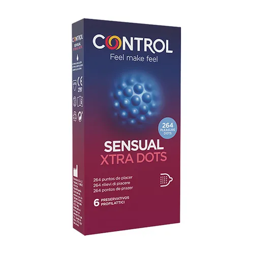 Sensual Xtra Dots Control 6 StÃ¼ck