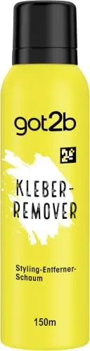 got2b Kleber-Remover Styling-Entferner-Schaum Hair Mousse (150 ml) | Entfernt Styling-Rückstände aus dem Haar ohne Waschen, Haarschaum für sofortiges Re-Styling, sanft zur Kopfhaut
