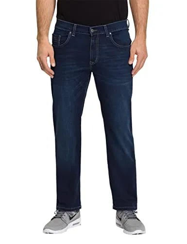 Pioneer Herren Rando Jeans, Blue/Black Used Buffies 6806, 34W / 34L