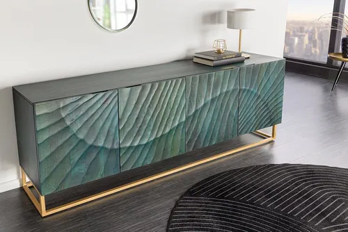 riess-ambiente Sideboard SCORPION 180cm in grün von Riess-Ambiente