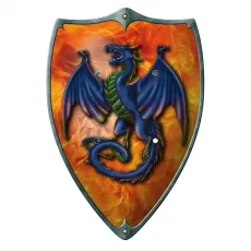 holzspielerei Ritterschild - Feuerdrache 279424