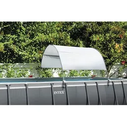 Intex Überdachung für Metal Frame Pools bis 274 cm in weiß von Intex