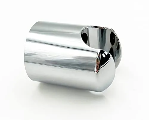 ADOB Wandhalterung Handbrausehalter Brausehalter starr verchromt für Dusche und Badewanne, 40420