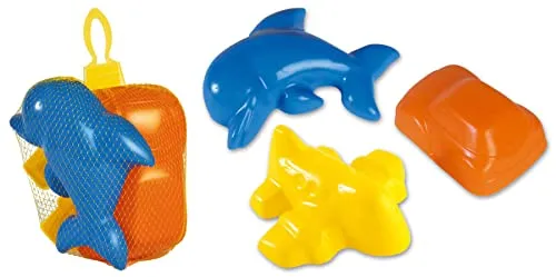 DOHÁNY Sandformen Sandspielzeug Förmchen Formen Set 3-TLG. Sand- und Wasserspielzeug