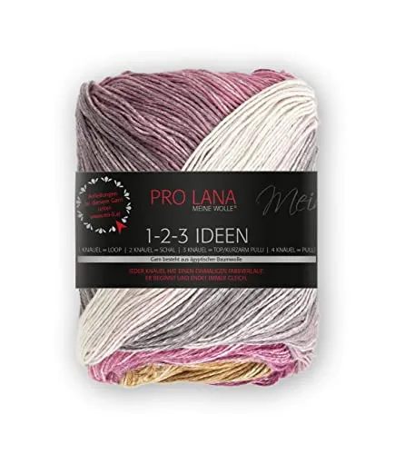 Woolly Hugs Handstrickgarn, Baumwolle, ca. 315 m, 09 Rosewood/Braun, 135-2784410-000009