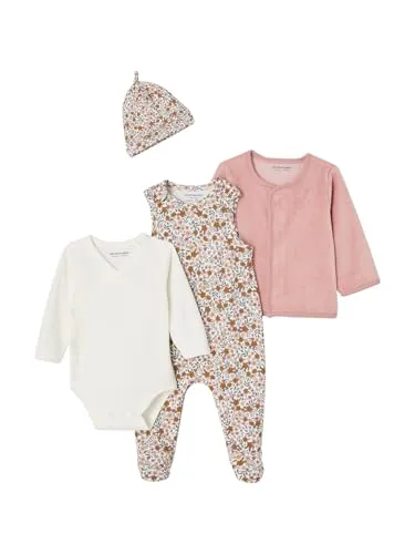 vertbaudet Neugeborenen-Geschenkset 4-teilig in Rosa von Vertbaudet