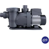 GRE Pool Pumpe 2 PS PP202 - Poolzubehör: Selbstansaugende Pumpe mit 2 PS, ideal für Pools bis 170 m³, filtert bis zu 27.000 Liter pro Stunde – effizient und anpassungsfähig.