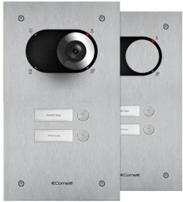 Comelit IX0102 Frontplatte Switch für 2 Teilnehmer von Comelit