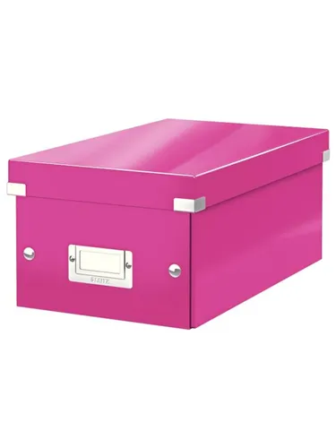 Leitz Click & Store WOW DVD Aufbewahrungsbox Pink