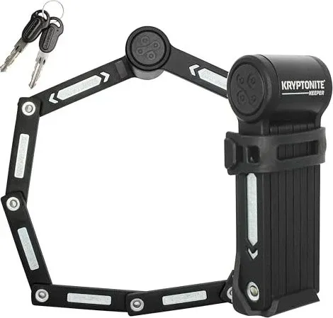Kryptonite Keeper Mini Faltschloss - Fahrradschlösser, kompaktes und leichtes Design für optimalen Schutz und einfache Handhabung unterwegs.