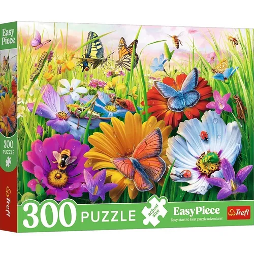 Puzzle 300 pieces Insects in the Meadow EasyPiece Trefl 5900511231038