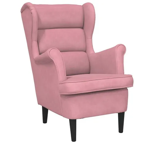 furnicato Sessel, Pink, Textil, 74x100x84 cm - Stylischer Polstersessel in elegantem Rosa, ideal für dein Wohnzimmer. Der samtige Bezug und die stabile Bauweise sorgen für höchsten Komfort und eine ansprechende Optik.