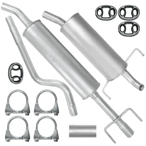 Schalldämpferset Auspuffanlage Auspuff für Opel Astra H 3 III 1.4i 16V Fließheck