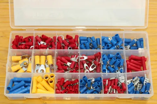 Kabelschuhe Set 300-tlg aus Kupfer & PVC für sichere Elektroinstallationen