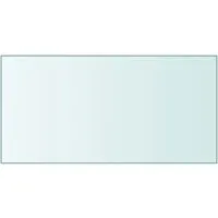 vidaXL Tischplatte Transparent 50x100 cm aus Hartglas - Tische & Stehtische – Stilvolle und robuste Tischplatte aus hochwertigem Hartglas, ideal für kreative Tischgestaltungen und moderne Einrichtungsstile.