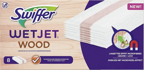 Swiffer WetJet Wood Reinigungstücher für alle Bö