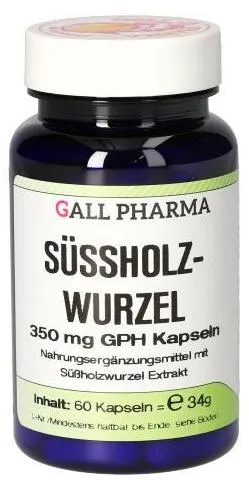 Süssholzwurzel 350 mg Gph Kapseln 60 St