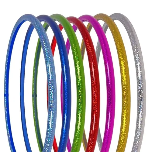 Hoopomania Hula-Hoop-Reifen Zirkus, Ø 70cm in Pink von Hoopomania