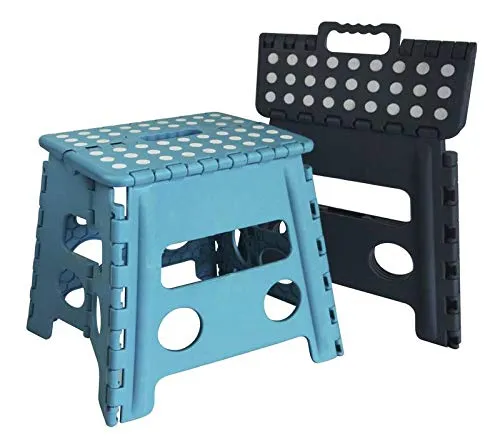 Klapp-Hocker, hoch, farblich sortiert