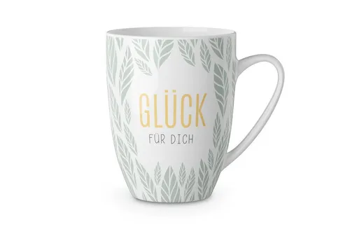 La Vida Tasse Kaffeetasse Kaffeebecher Tee Tasse Becher für dich 250ml la vida, Material: Keramik