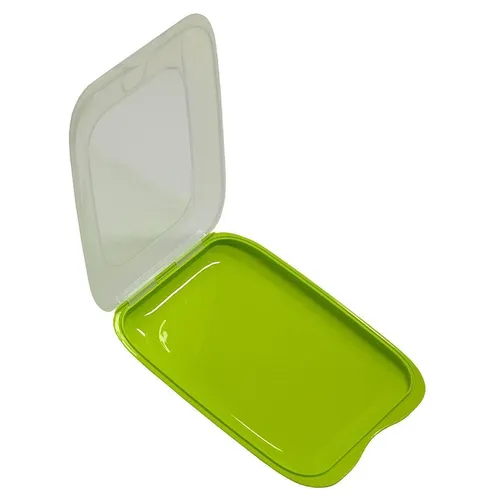 ENGELLAND Stapelbox Aufschnittbox Frischhaltedose BPA-frei Grün