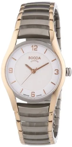 Boccia Damen-Armbanduhr XS Analog Quarz Titan 3229-03 von Boccia Titanium