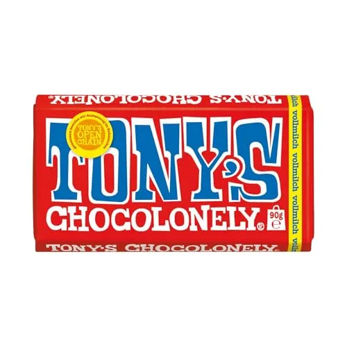 TONY'S CHOCOLONELY in rot von Tony's Chocolonely
