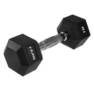 HMS Fitness Hex Pro Kurzhantel 2kg - 1 Stück von HMS