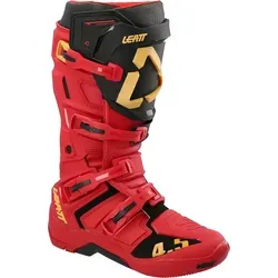 Leatt 4.5 Motocross Stiefel in Rot, Größe 48 für Männer - Hochwertige Motocross-Stiefel mit erstklassiger Passform und SlideLock-System für optimale Abdichtung. Ideal für anspruchsvolle Fahrer, die Komfort und Sicherheit suchen.