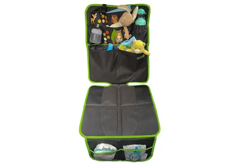 HECKBO Kindersitzunterlage 1x Auto Kindersitzunterlage XL, Schutzunterlage Kindersitz Sitzschutz