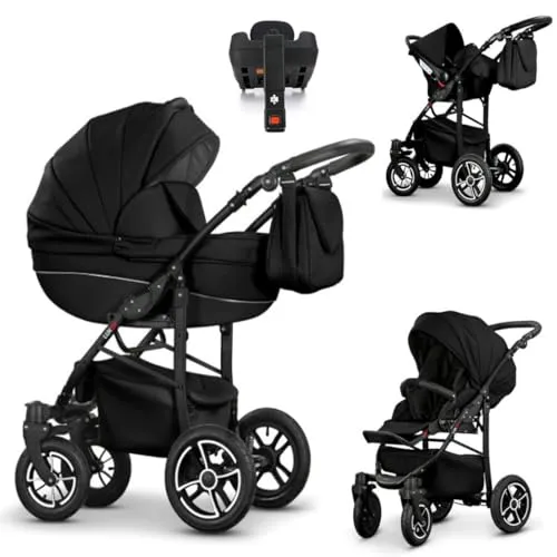 Kinderwagen-Set Craft Eco 5 in 1 inkl. Sportsitz, Autositz, Iso Base und Zubehör