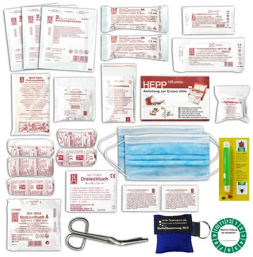 WM-Teamsport Erste-Hilfe-Set KFZ-Verbandkasten