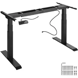 TecTake Elektrisch höhenverstellbares Tischgestell mit Memory-Funktion, extra breit - Zubehör für Möbel: Ergonomischer Schreibtisch mit stufenloser Höhenverstellung und Memory-Funktion für individuelle Anpassung an deine Bedürfnisse.