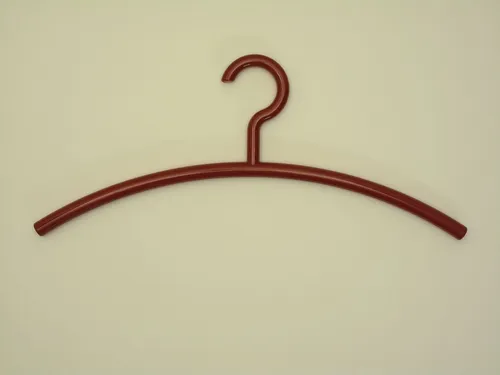 Kleiderbügel Hewi mit offenem Haken rubinrot 570133 von HEWI