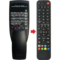 Fernbedienung passend für YAMAHA RX396 | RX396-RDS | RX396RDS