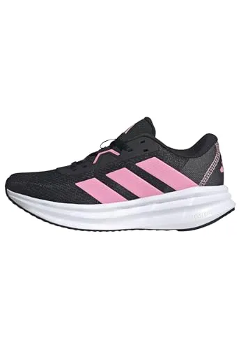 adidas Damen Galaxy 7 Running Shoes - Laufschuhe in core Black/Bliss Pink - Bequeme Laufschuhe mit Cloudfoam-Zwischensohle für optimale Dämpfung, ideal für Läuferinnen, die Komfort und Stil schätzen.