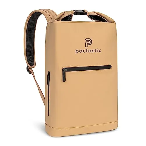 Pactastic leichter Rucksack 50 cm mit Laptopfach - Tagesrucksäcke mit wasserabweisendem Material und ergonomischem Design für maximalen Tragekomfort. Ideal für Reisen, Büro und Freizeit, bietet Platz für Notebooks bis 16 Zoll.