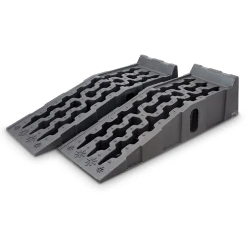 BITUXX Auffahrrampen 245mm Breite für PKW und Wohnmobil bis 6000kg