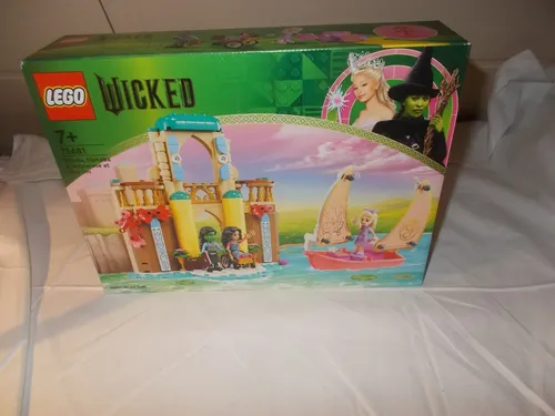 Wicked Glinda, Elphaba und Nessarose an der Universität Shiz - Kreatives Konstruktionsspielzeug 75681 für fantasievolles Spielen und Bauen