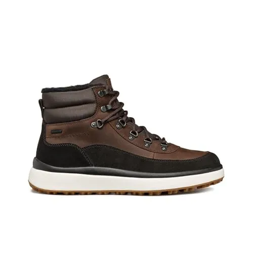Geox Herren U GRANITO + Grip B A Ankle Boot, Coffee, 44 EU - Wanderschuhe mit maximaler Wasserundurchlässigkeit und Atmungsaktivität, ideal für Regenwetter. Genießen Sie optimalen Kälteschutz und ein warmes Innenfutter für höchsten Komfort.