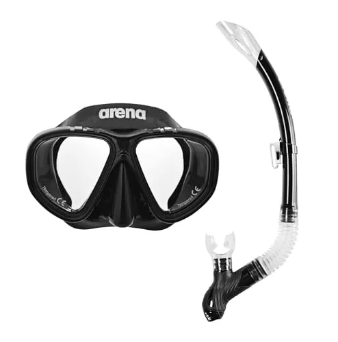 ARENA Kinder Schnorchel Set Premium - Hochwertiges Schnorchelset für Kinder mit stabiler Maske und komfortablem Schnorchel. Ideal für unvergessliche Unterwasserabenteuer – einfach anpassbar für besten Sitz und Sicherheit.